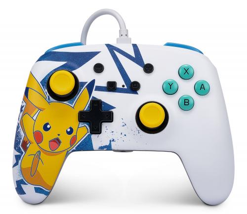 image Manette Améliorée pour Switch- Pokémon - Pikachu High Voltage