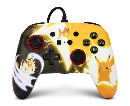 image Manette Améliorée pour Switch- Pokémon - Pikachu vs. Miaouss