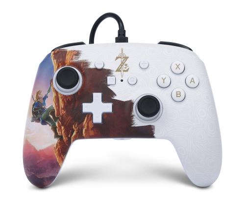 image principale pour SWITCH - Manette Filaire Améliorée - Zelda - Hero's Ascent
