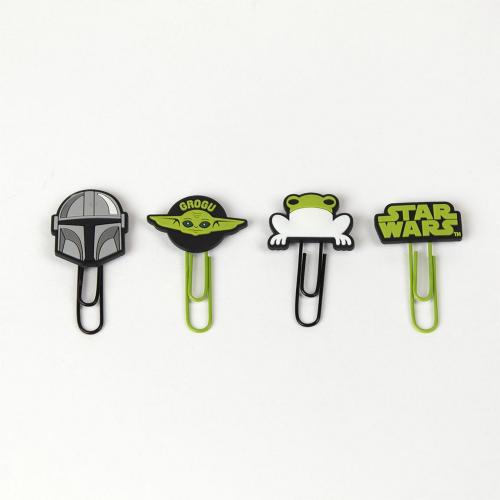 image principale pour The mandalorian - pack 4 clips métalliques - Grogu