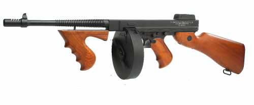 image principale pour Thompson M1928 1,3j DRUM AEG + kit 450BBs Full metal 1J /C2