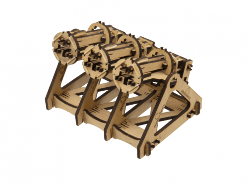 image principale pour Triple Bombarder en bois (à assembler)
