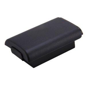 image Xbox 360 / Xbox 360 Slim: Cache batterie de manette noir