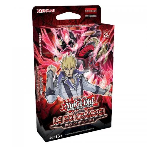 image Yu-Gi-Oh! JCC - Display de Deck Structure Le Roi Cramoisi x8 FR