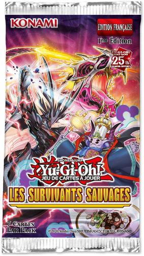 image principale pour Yu-Gi-Oh! JCC FR - Pack de Booster Les survivants sauvages (Blister cartonné x 1) FR