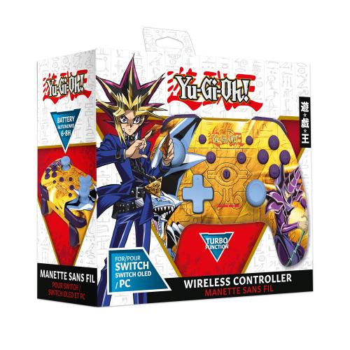 image Yu-Gi-Oh!  - Manette Sans Fil pour Switch et PC - Dark Magician vs Blue-Eyes White Dr