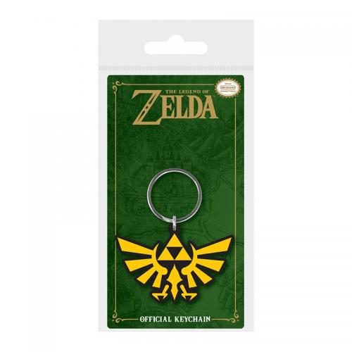 image principale pour Zelda -Porte-clé PVC- Triforce